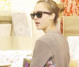 Jessica Alba hier dans les rues de Los Angeles