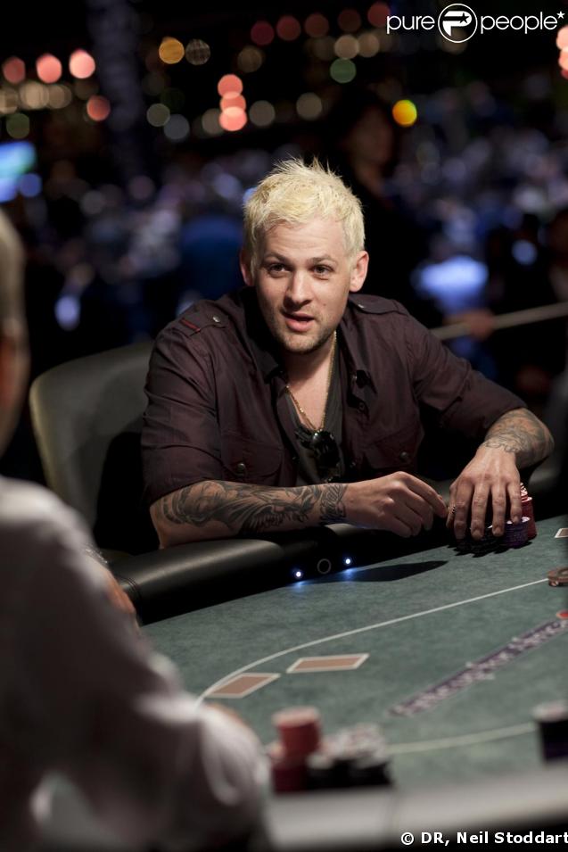 Joel Madden lors du tournoi Poker Stars