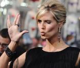 Heidi Klum, lors de l'avant-première de 
