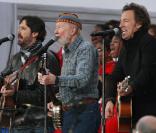 Bruce Springsteen et Pete Seeger le jour de l'investiture de Barak Obama
