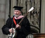 Pete Seeger en mai 2008 pour la remise du titre Honoris Causa de la  Manhattan School of Music  