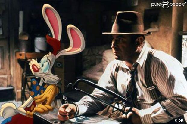 Des images du délirant Qui veut la peau de Roger Rabbit ?, de Robert Zemeckis, sorti en 1988 !