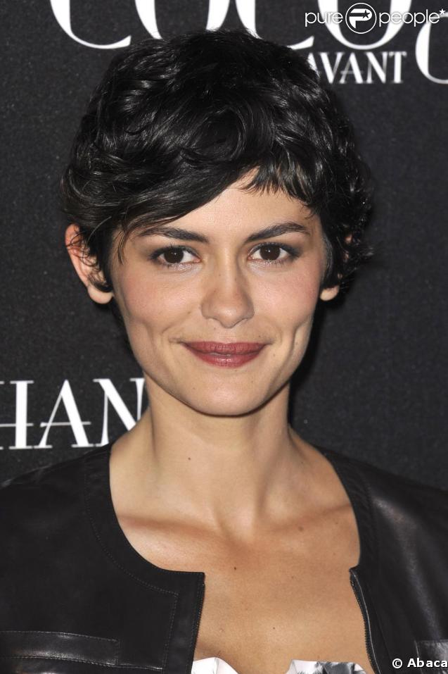 L'actrice et égérie Chanel, Audrey Tautou 