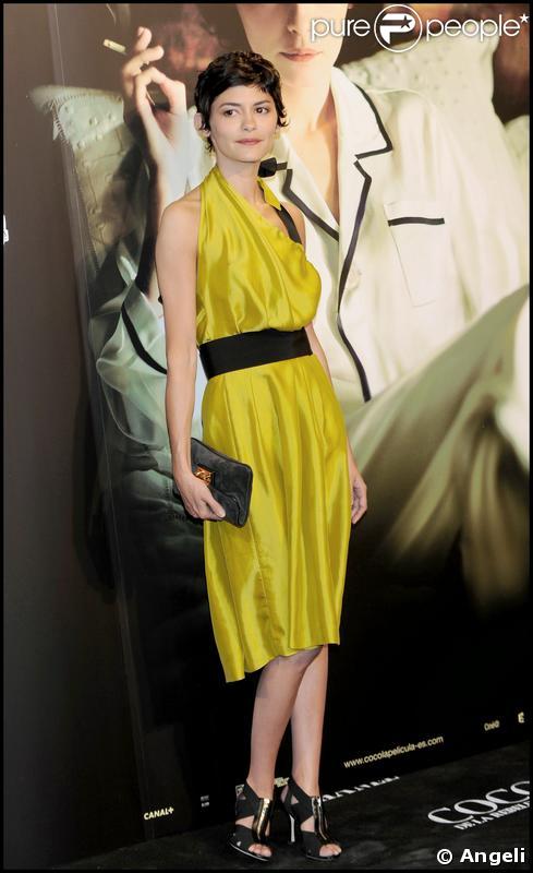 Audrey Tautou présente  Coco avant Chanel , à Madrid. 04/05/09 