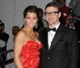 Jessica Biel et Justin Timberlake lors de la soirée du Costume Institute au Metropolitan Museum of Art de New York, le 4 mai 2009
