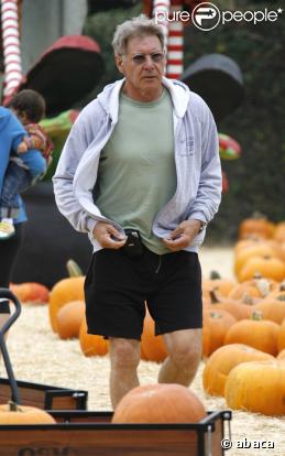 Harrison Ford au pays des citrouilles !