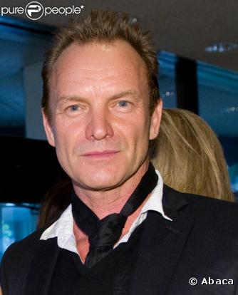 Sting samedi soir lors du dîner des correspondants avec le président Barack Obama