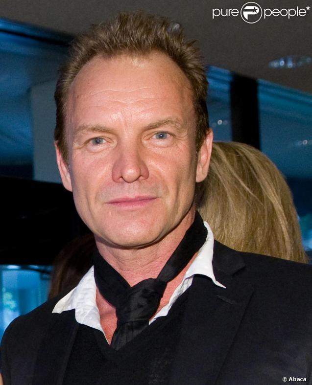 Sting samedi soir lors du dîner des correspondants avec le président Barack Obama