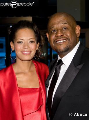 Forest Whitaker et sa femme Keisha samedi soir lors du dîner des correspondants avec le président Barack Obama