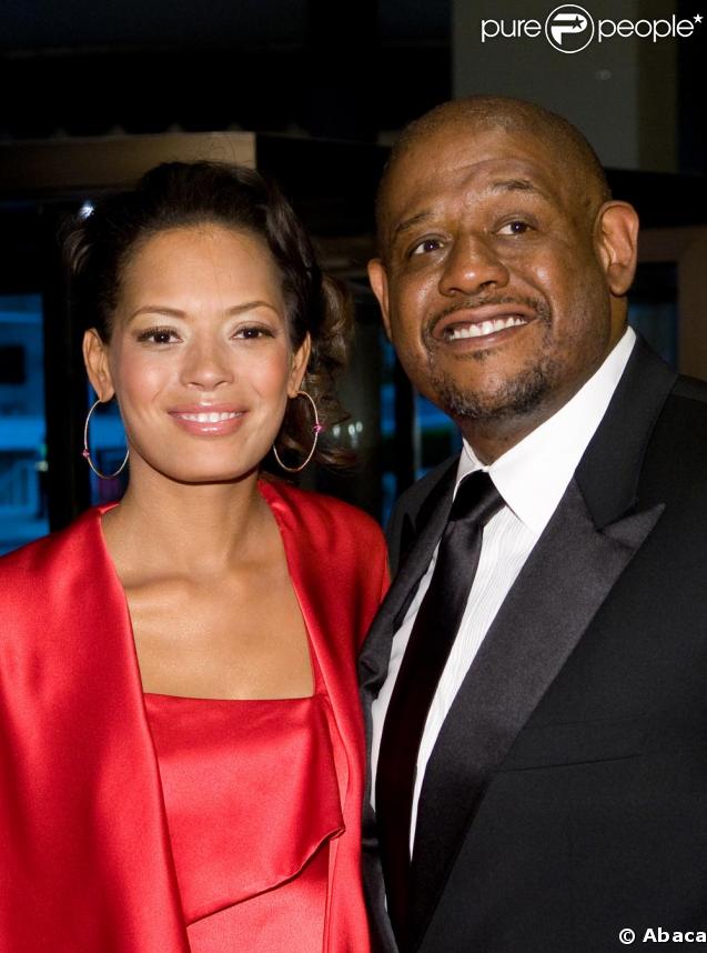 Forest Whitaker et sa femme Keisha samedi soir lors du dîner des correspondants avec le président Barack Obama