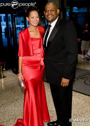 Forest Whitaker et sa femme samedi soir lors du dîner des correspondants aves le président Barack Obama