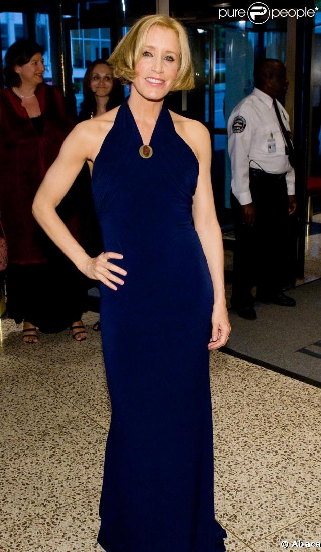 Felicity Huffman samedi soir lors du dîner des correspondants avec le président Barack Obama