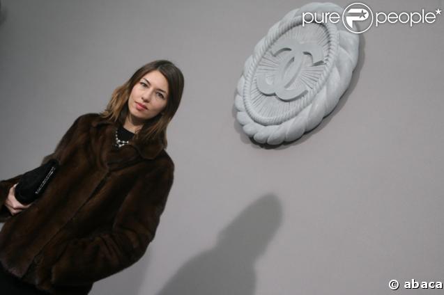 Sofia Coppola au défilé Printemps-Eté 2008 Chanel