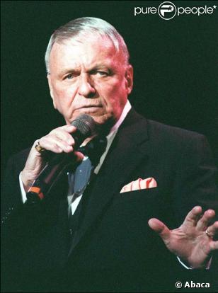 Frank Sinatra sur scène en mai 1992 