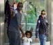 Heidi Klum et Seal : des parents tellement heureux...  street style et so cool !