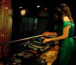 Helena Noguerra a joué les DJ de luxe hier à l'hôtel Kube à Paris !