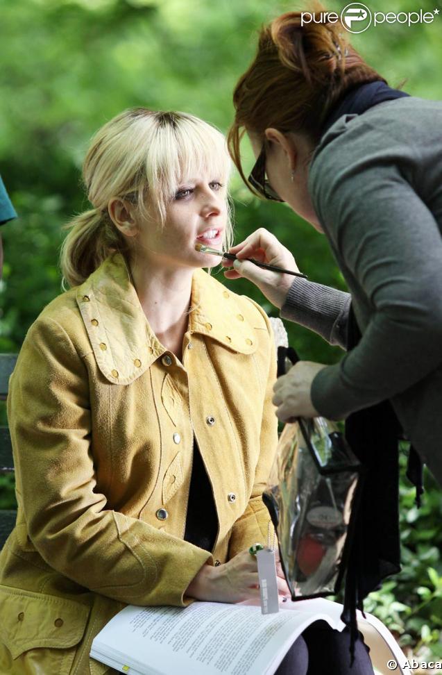 Sarash Michelle Gellar en plein tournage à New York