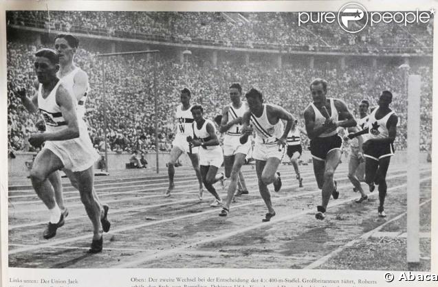 Godfrey Rampling durant les Jeux Olympiques de Berlin en 1936 