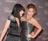 Cécile Togni et Vahina Giocante lors de la remise du trophée Chopard à l\'Hôtel Martinez à Cannes le 18 mai 2009