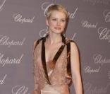 Andrea Osvart lors de la remise du trophée Chopard à l'Hôtel Martinez à Cannes le 18 mai 2009