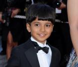 Ayush Mahesh Khedekar se prépare à gravir les marches du palais des festivals pour la présentation de Looking for Eric le 18 mai 2009 