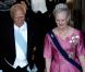 La reine Margrethe II de Danemark et le président grec 
