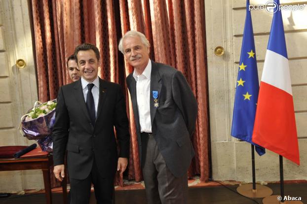 Nicolas Sarkozy diffusera en avant-première Home, le documentaire choc de Yann Arthus-Bertrand, à l'Elysée, le 28 mai 2009