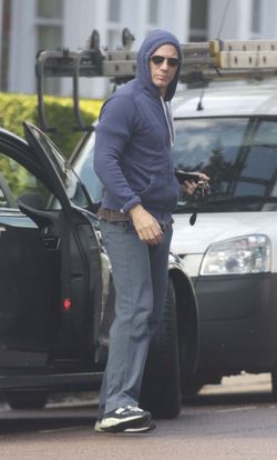 Daniel Craig en jogging à Londres le 19 mai 2009