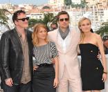 Quentin Tarantino, Mélanie Laurent, Brad Pitt et Diane Kruger lors du photocall d'Inglourious Basterds à Cannes le 20 mai 2009 lors du Festival de Cannes
