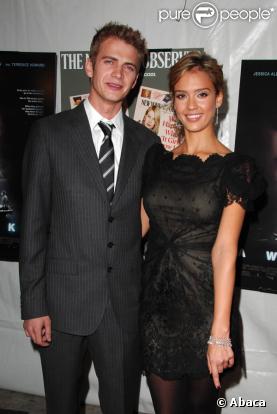 Hayden Christensen et Jessica Alba