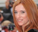 Léa Drucker lors de la montée des marches pour le film A l'Origine