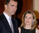 Letizia et Felipe trop glamour en février 2009 lors d'un dîner mondain