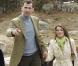 Letizia et Felipe en avril 2006 lors de la visite d'un parc en Espagne.