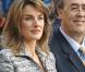 Letizia d'Espagne enceinte de trois mois en mai 2005 de sa petite Leonor