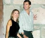 Letizia et Felipe, sortie nocturne pour les amoureux en septembre 2004 