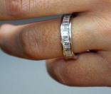 Bague de fiançailles de Letizia. 