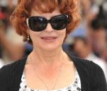 Fanny Ardant au photocall de Visage le 23 mai 2009