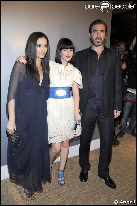 Rachida Brakni, Cécile Togni et Eric Cantona à la soirée Figaro Madame 