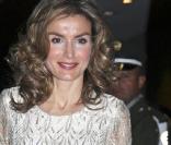 Letizia d'Espagne resplendissante hier en Colombie