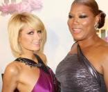 Paris Hilton et Queen Latifah à la soirée des Fifi à New York  