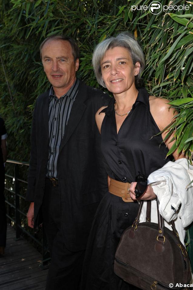 Jean-Pierre et Claudie Haigneré à Roland Garros le 30 mai 2009