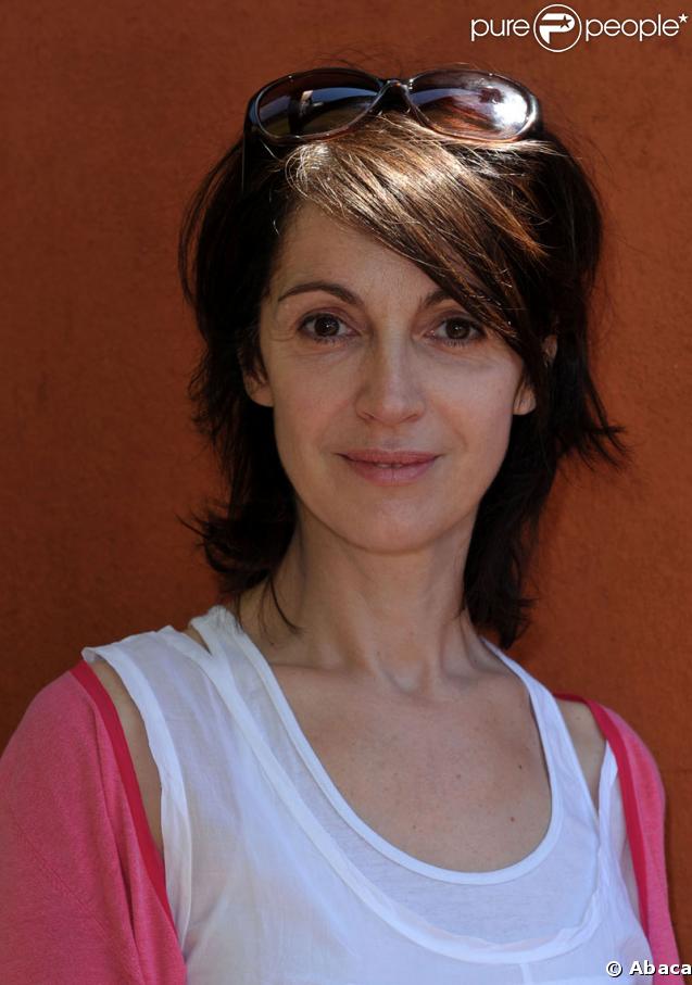 Zabou Breitman à Roland Garros le 30 mai 2009