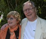 Jean Piat et sa femme à Roland Garros le 30 mai 2009