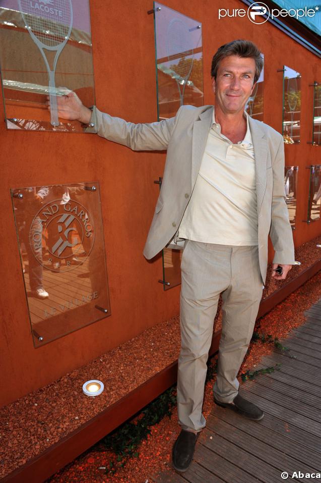 Philippe Caroit à Roland Garros le 30 mai 2009