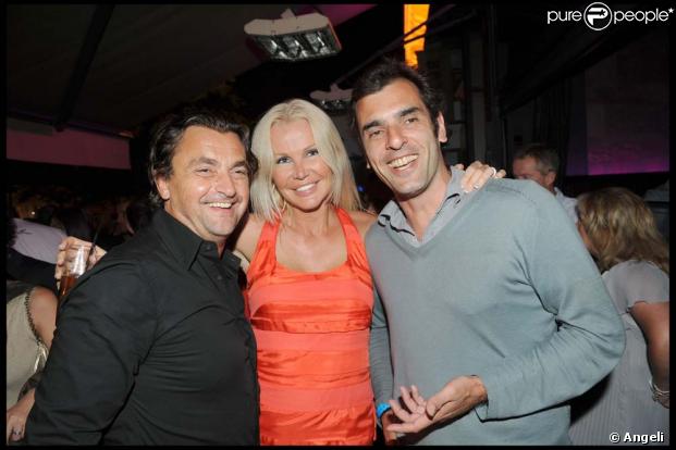 Henri Leconte, sa femme Florentine, Cédric Pioline