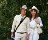 Daniel et Eva Bravo à Roland Garros, le 2 juin 2009