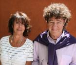 Robert Charlebois et sa femme à Roland Garros, le 2 juin 2009