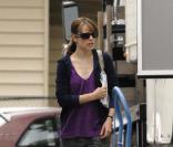 Rachel McAdams sur le tournage du film Morning glory le 3 juin 2009 à New York