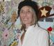 Valeria Attinelii à l'exposition picturale intitulée Les Droits de l'Âme, à l'Espace Cardin, hier