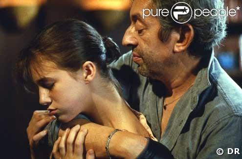 Charlotte et Serge Gainsbourg dans Charlotte for ever